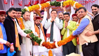 Modi's plans are not just on paper: CM Dhami